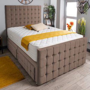 Petra Divan Bed Set Wool