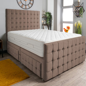 Petra Divan Bed Set Wool