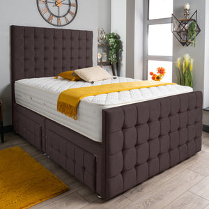 Petra Divan Bed Set Wool