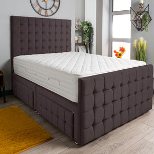 Petra Divan Bed Set Wool