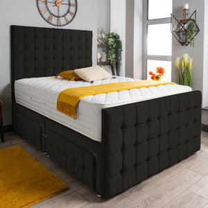 Petra Divan Bed Set Wool
