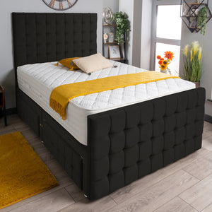 Petra Divan Bed Set Wool