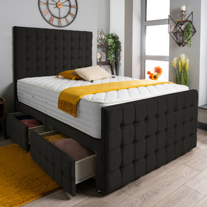 Petra Divan Bed Set Wool