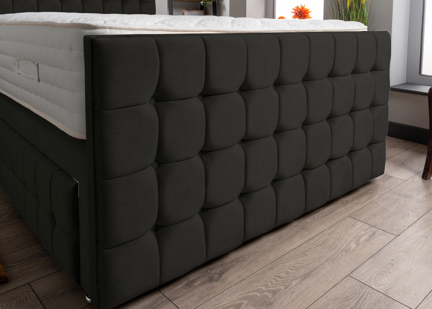 Petra Divan Bed Set Wool