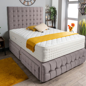 Luxury Petra Divan Bed Set Wool