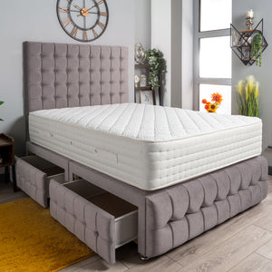 Luxury Petra Divan Bed Set Wool