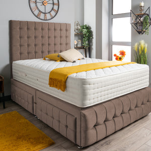 Luxury Petra Divan Bed Set Wool