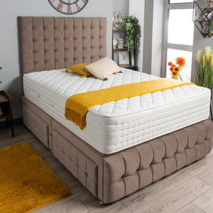 Luxury Petra Divan Bed Set Wool