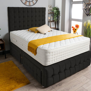 Luxury Petra Divan Bed Set Wool