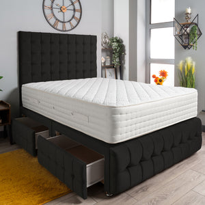 Luxury Petra Divan Bed Set Wool