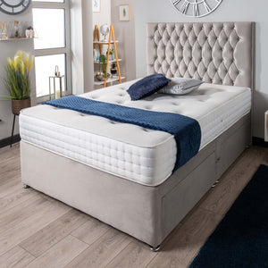 The Rhone Diamante Divan Bed Set Plush