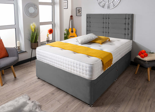 The Seine Divan Bed Set Plush