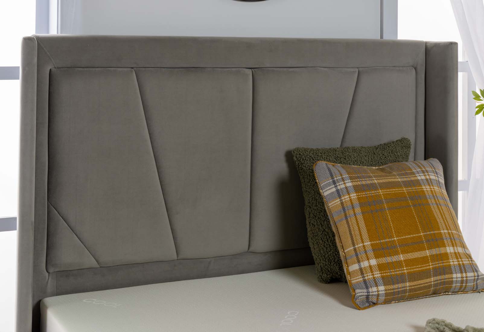 Astoria Velvet Ottoman Storage Bed