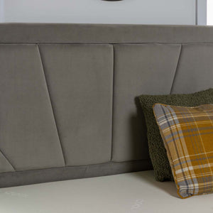 Astoria Velvet Ottoman Storage Bed