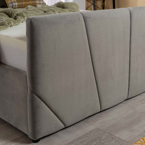 Astoria Velvet Ottoman Storage Bed