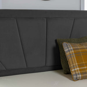Astoria Velvet Ottoman Storage Bed