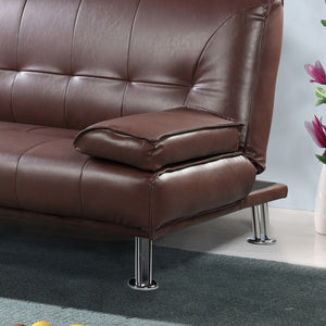 Avon Bonded Leather 3 Seater Sofa Bed