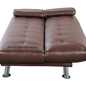 Avon Bonded Leather 3 Seater Sofa Bed