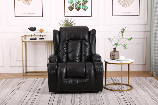 Bilbao Bonded Leather Dual Motor Rise Recliner