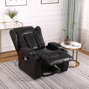 Bilbao Bonded Leather Dual Motor Rise Recliner