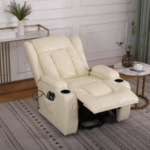 Bilbao Bonded Leather Dual Motor Rise Recliner