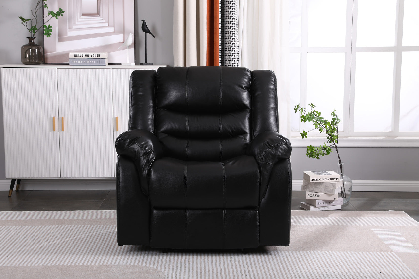 Cordoba Leather Manual Recliner