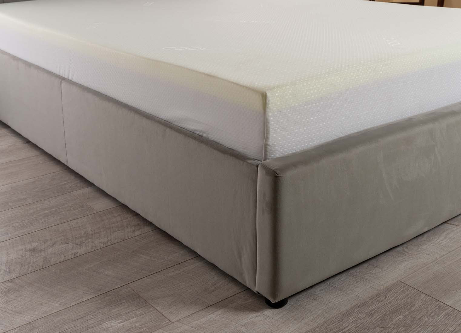 Florence Velvet Ottoman Storage Bed