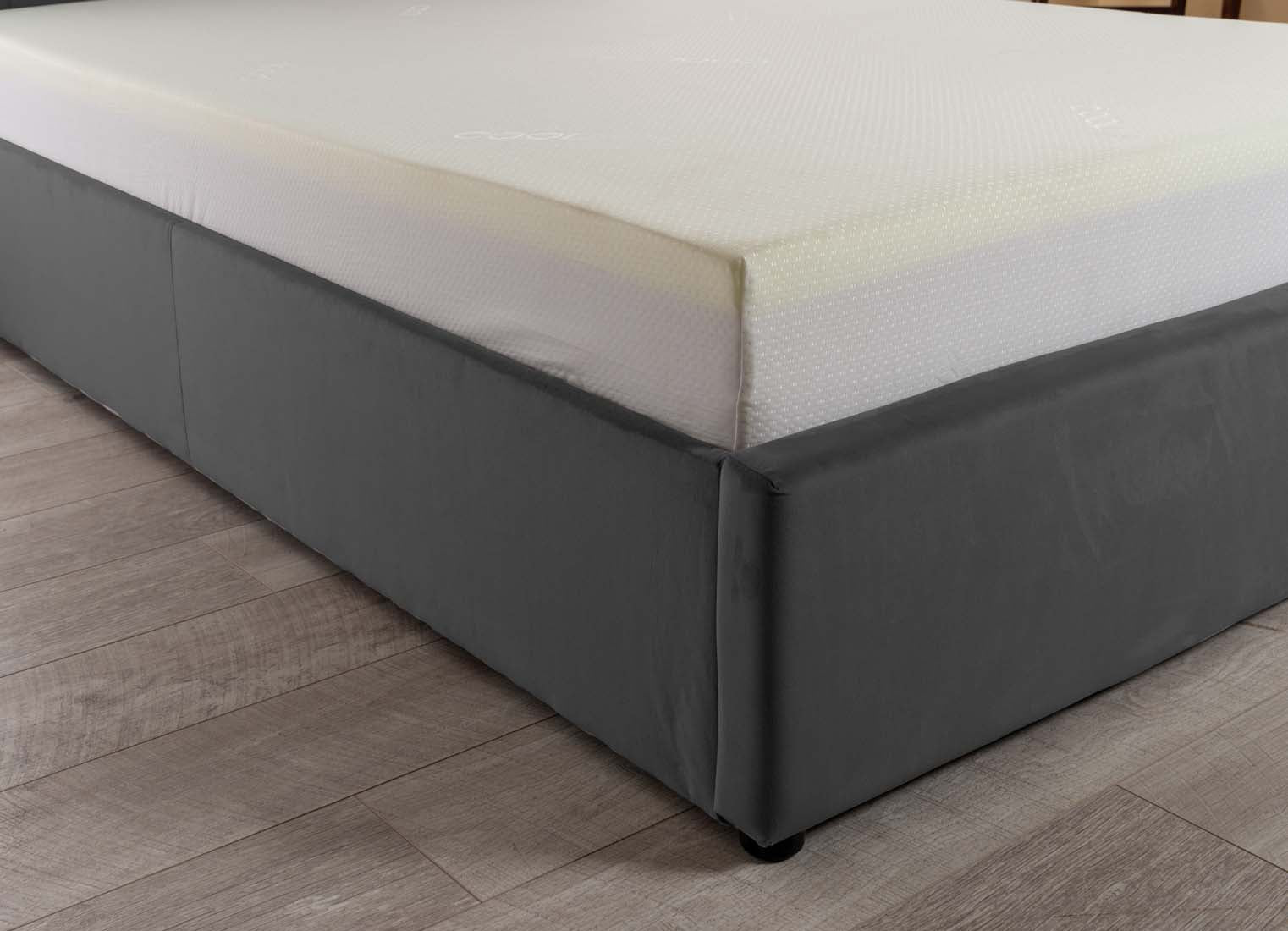 Florence Velvet Ottoman Storage Bed