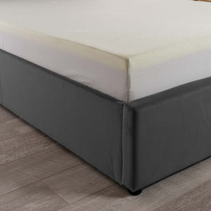 Florence Velvet Ottoman Storage Bed