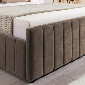 Grand Winchester Velvet Ottoman Storage Bed