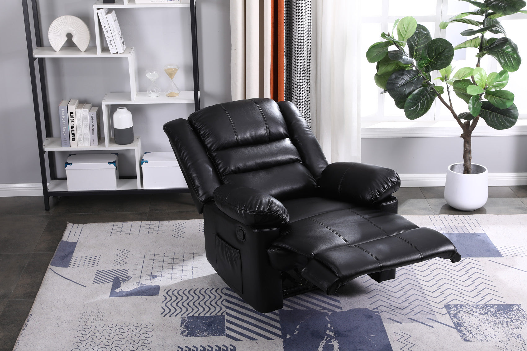 Palma Leather Manual Recliner