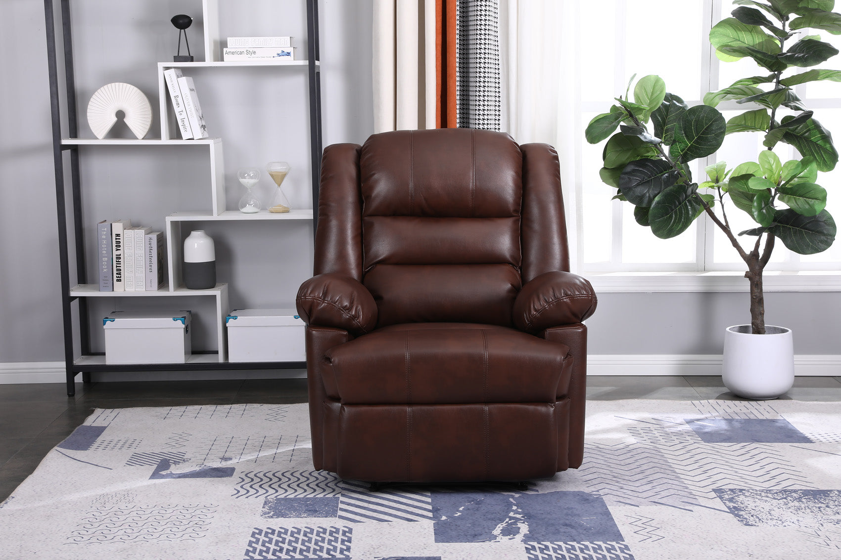 Palma Leather Manual Recliner