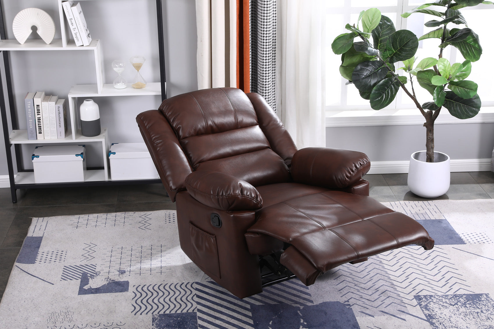 Palma Leather Manual Recliner