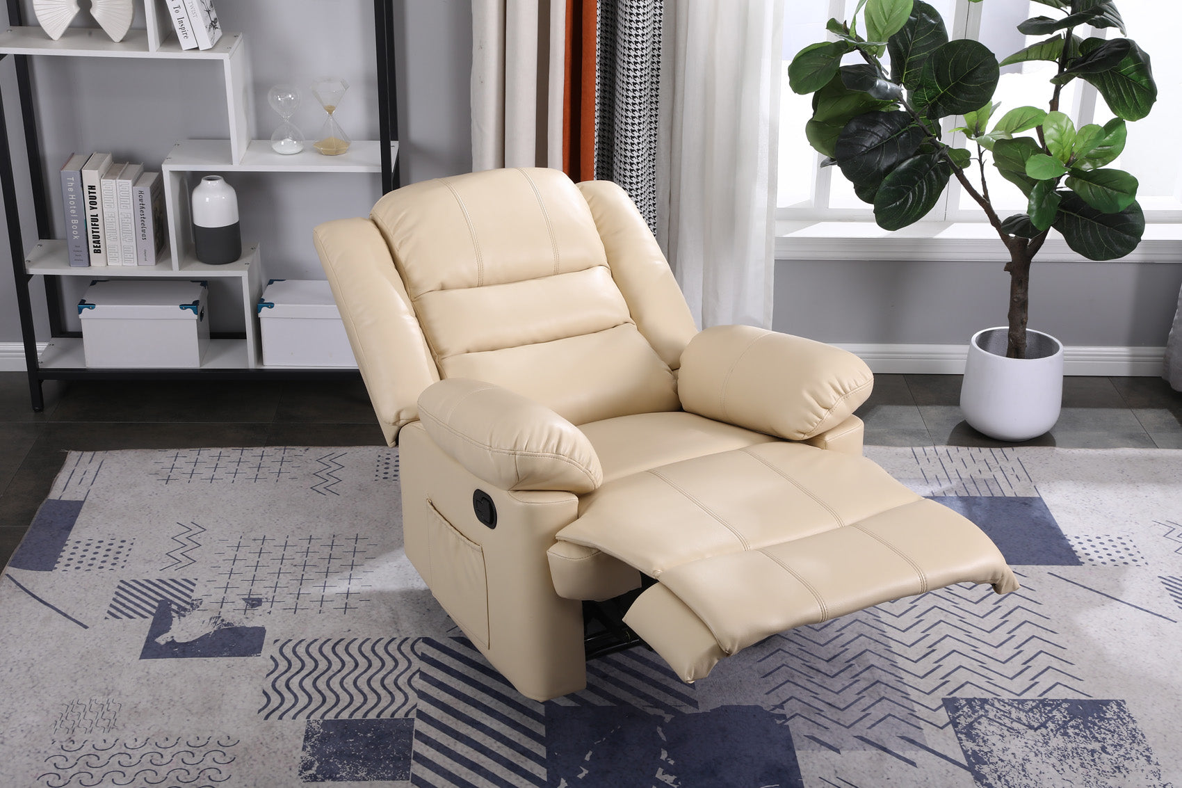 Palma Leather Manual Recliner