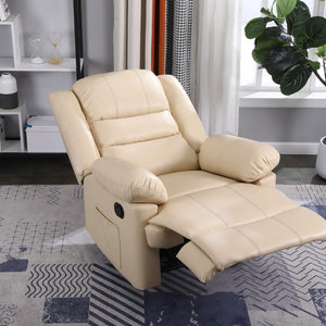 Palma Leather Manual Recliner