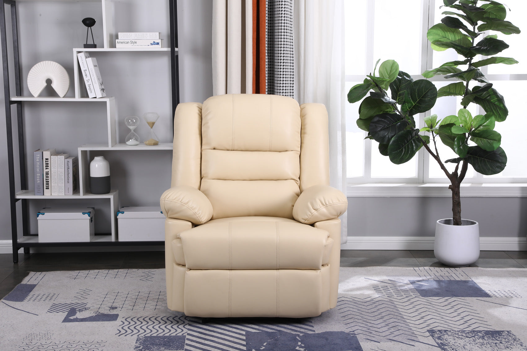 Palma Leather Manual Recliner
