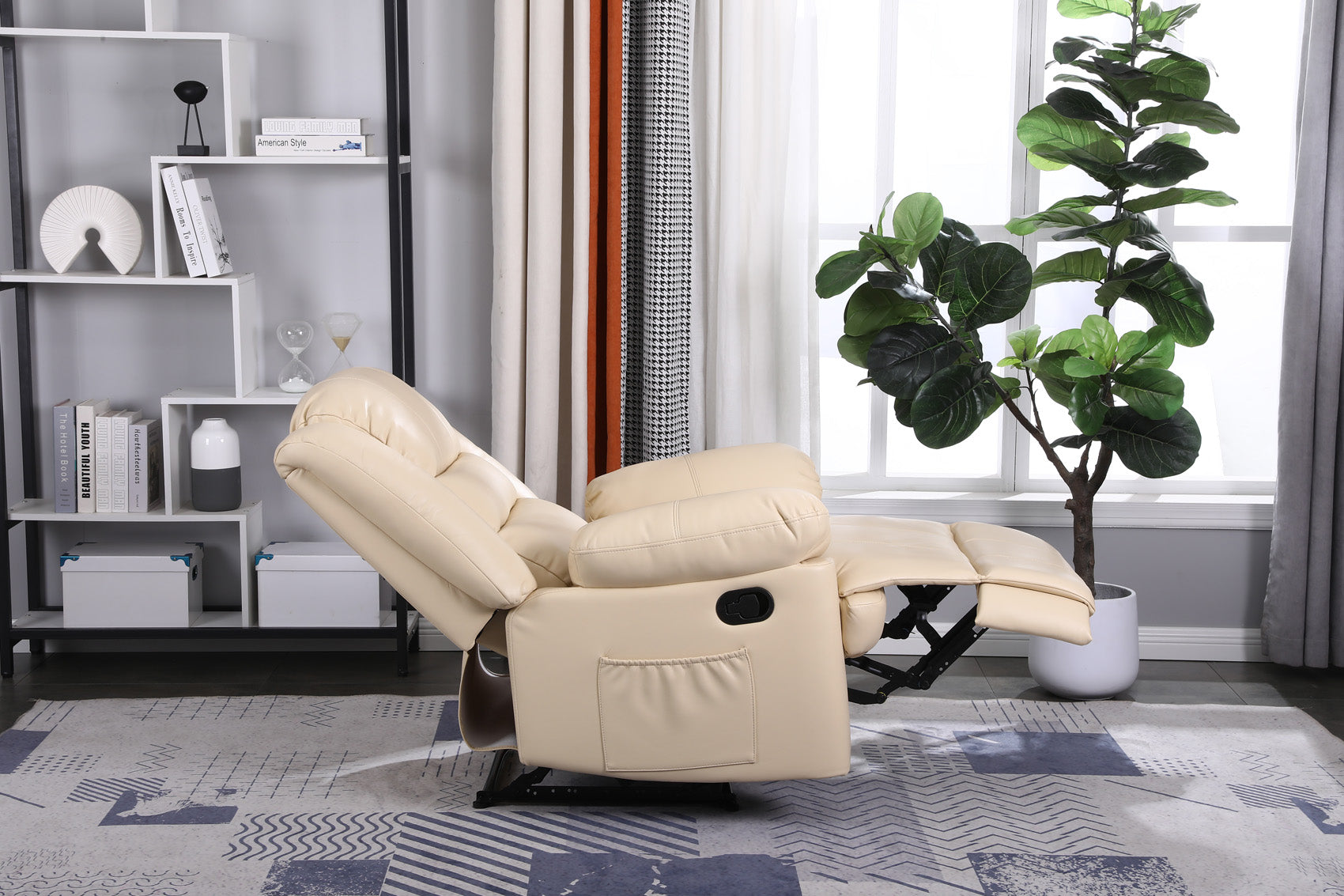 Palma Leather Manual Recliner