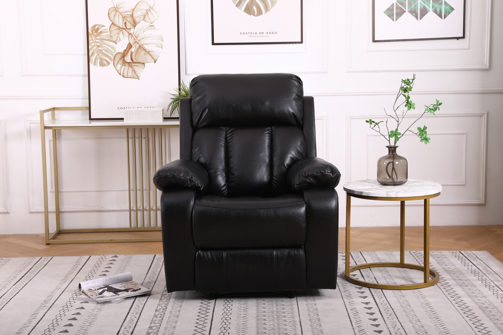 Seville Manual Recliner Massage Chair with Heat