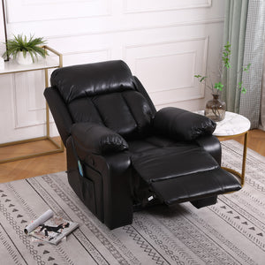 Seville Manual Recliner Massage Chair with Heat