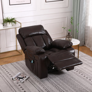 Seville Manual Recliner Massage Chair with Heat