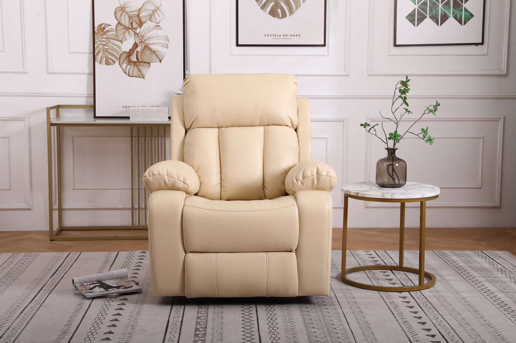 Seville Manual Recliner Massage Chair with Heat