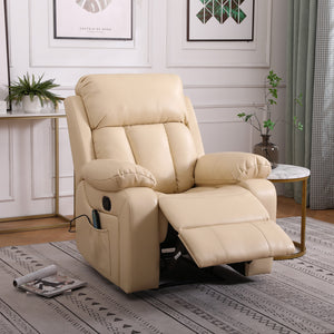 Seville Manual Recliner Massage Chair with Heat