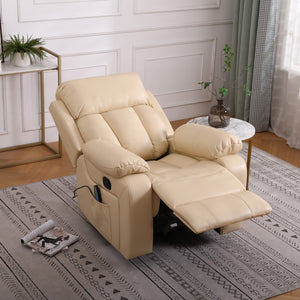 Seville Manual Recliner Massage Chair with Heat