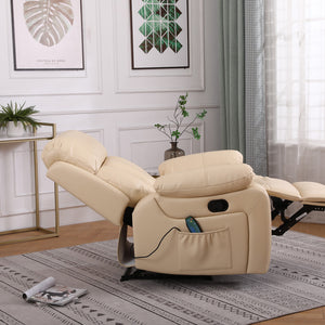 Seville Manual Recliner Massage Chair with Heat